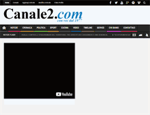 Tablet Screenshot of canale2.com